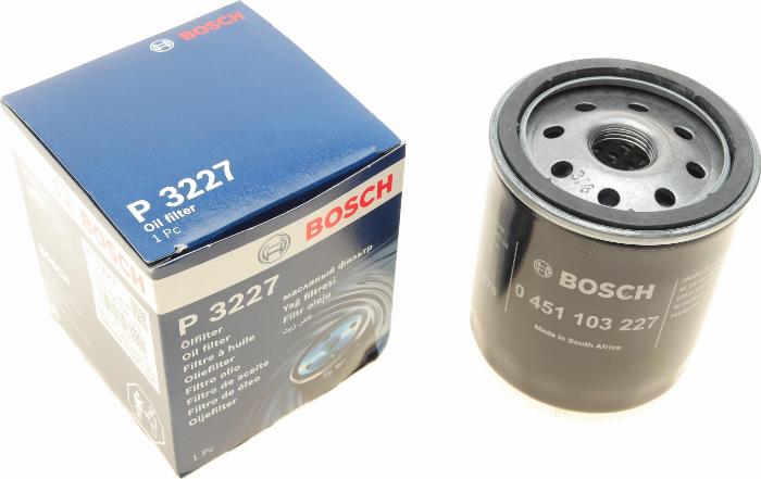 BOSCH 0 451 103 227 - Масляний фільтр avtolavka.club