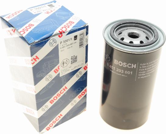 BOSCH 0 451 203 001 - Масляний фільтр avtolavka.club