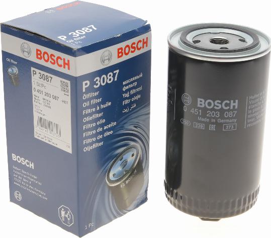 BOSCH 0 451 203 087 - Масляний фільтр avtolavka.club