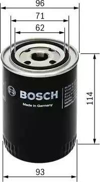 BOSCH 0 451 203 108 - Масляний фільтр avtolavka.club