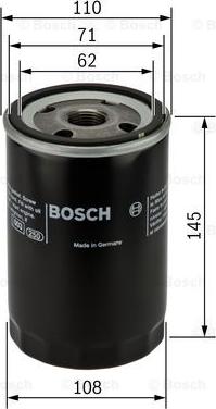 BOSCH 0 451 203 201 - Масляний фільтр avtolavka.club