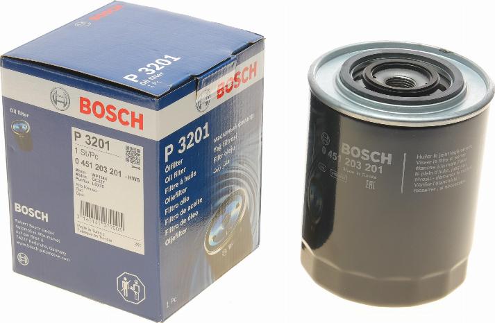 BOSCH 0 451 203 201 - Масляний фільтр avtolavka.club