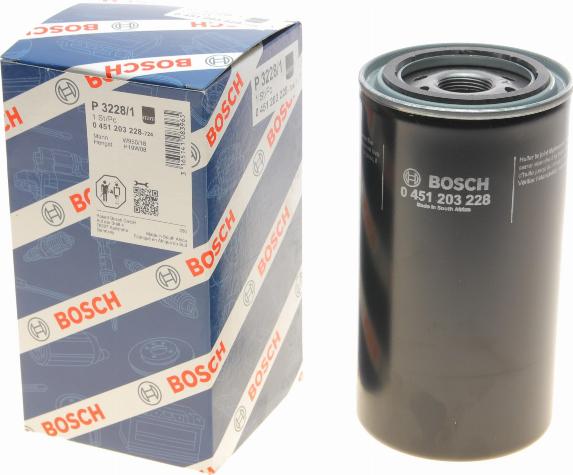 BOSCH 0 451 203 228 - Масляний фільтр avtolavka.club