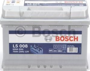 BOSCH 0092L50080 - Стартерна акумуляторна батарея, АКБ avtolavka.club