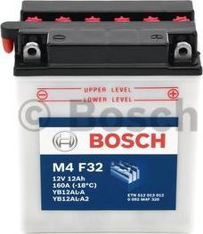 BOSCH 0 092 M4F 320 - Стартерна акумуляторна батарея, АКБ avtolavka.club