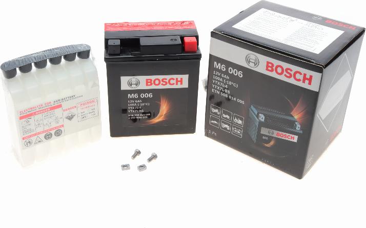 BOSCH 0 092 M60 060 - Стартерна акумуляторна батарея, АКБ avtolavka.club