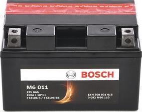 BOSCH 0 092 M60 110 - Стартерна акумуляторна батарея, АКБ avtolavka.club
