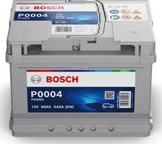 BOSCH 0 092 P00 040 - Стартерна акумуляторна батарея, АКБ avtolavka.club