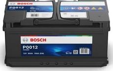 BOSCH 0 092 P00 120 - Стартерна акумуляторна батарея, АКБ avtolavka.club