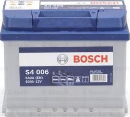 BOSCH 0 092 S40 060 - Стартерна акумуляторна батарея, АКБ avtolavka.club