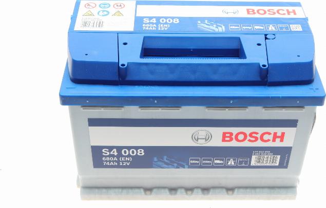 BOSCH 0 092 S40 080 - Стартерна акумуляторна батарея, АКБ avtolavka.club