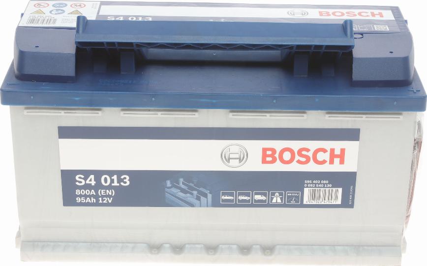 BOSCH 0 092 S40 130 - Стартерна акумуляторна батарея, АКБ avtolavka.club