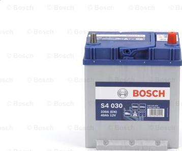 BOSCH 0 092 S40 300 - Стартерна акумуляторна батарея, АКБ avtolavka.club