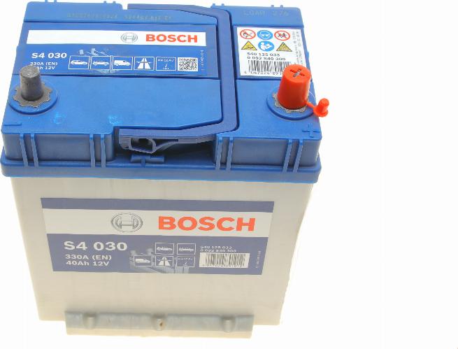 BOSCH 0 092 S40 300 - Стартерна акумуляторна батарея, АКБ avtolavka.club