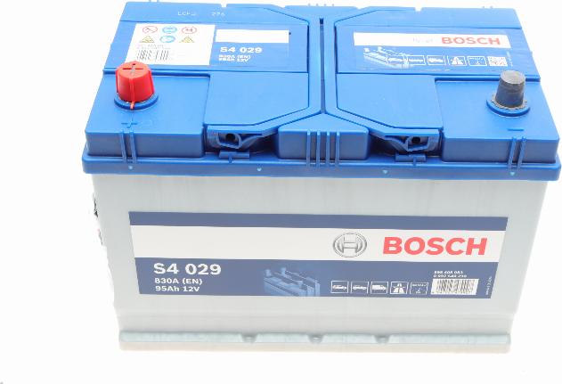 BOSCH 0 092 S40 290 - Стартерна акумуляторна батарея, АКБ avtolavka.club