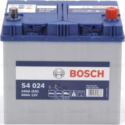 BOSCH 0 092 S40 240 - Стартерна акумуляторна батарея, АКБ avtolavka.club