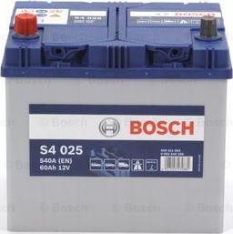 BOSCH 0-092-S40-250 - Стартерна акумуляторна батарея, АКБ avtolavka.club