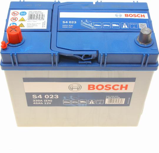 BOSCH 0 092 S40 230 - Стартерна акумуляторна батарея, АКБ avtolavka.club