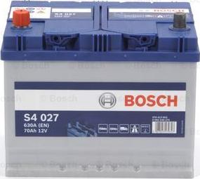 BOSCH 0 092 S40 270 - Стартерна акумуляторна батарея, АКБ avtolavka.club