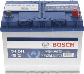 BOSCH 0 092 S4E 410 - Стартерна акумуляторна батарея, АКБ avtolavka.club