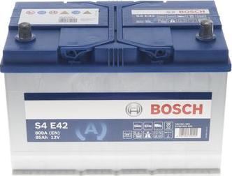 BOSCH 0 092 S4E 420 - Стартерна акумуляторна батарея, АКБ avtolavka.club