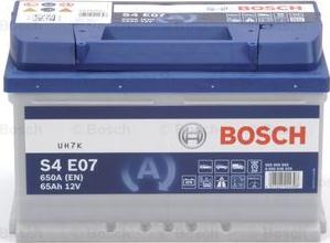 BOSCH 0 092 S4E 070 - Стартерна акумуляторна батарея, АКБ avtolavka.club