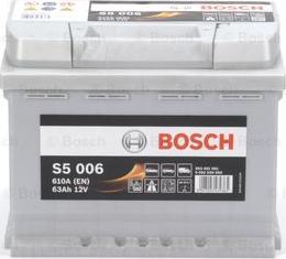 BOSCH 0-092-S50-060 - Стартерна акумуляторна батарея, АКБ avtolavka.club