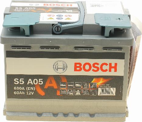 BOSCH 0 092 S5A 050 - Стартерна акумуляторна батарея, АКБ avtolavka.club