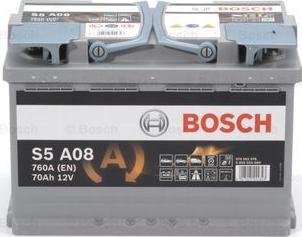 BOSCH 0-092-S5A-080 - Стартерна акумуляторна батарея, АКБ avtolavka.club