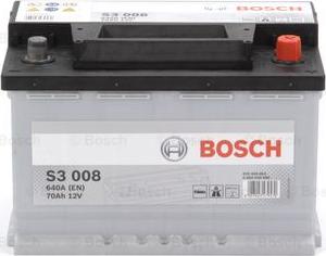 BOSCH 0 092 S30 080 - Стартерна акумуляторна батарея, АКБ avtolavka.club