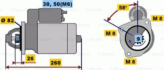 BOSCH 0 001 218 159 - Стартер avtolavka.club