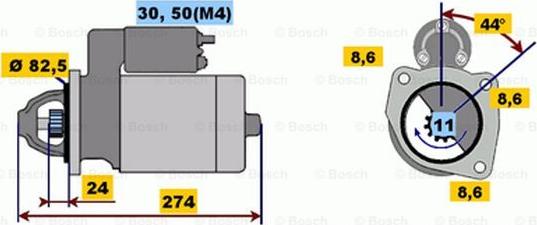 BOSCH 0 001 218 158 - Стартер avtolavka.club