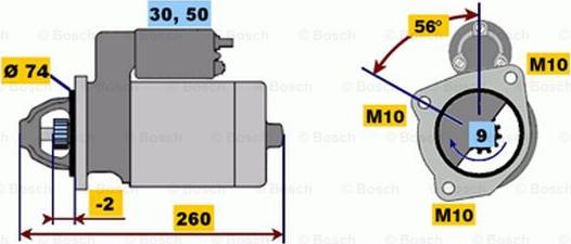 BOSCH 0 001 218 157 - Стартер avtolavka.club