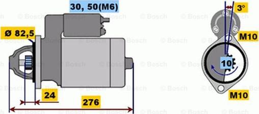 BOSCH 0 001 218 137 - Стартер avtolavka.club