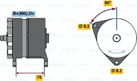 BOSCH 0 120 469 915 - Генератор avtolavka.club