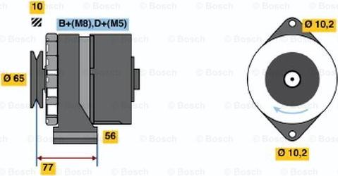 BOSCH 0 120 469 802 - Генератор avtolavka.club