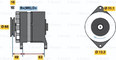 BOSCH 0 120 489 146 - Генератор avtolavka.club