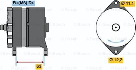 BOSCH 0 120 489 152 - Генератор avtolavka.club