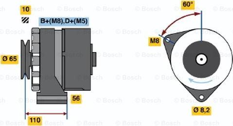 BOSCH 0 120 489 363 - Генератор avtolavka.club