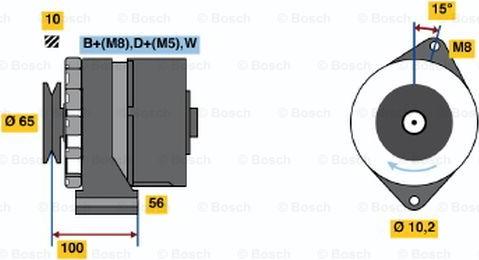 BOSCH 0 120 489 377 - Генератор avtolavka.club