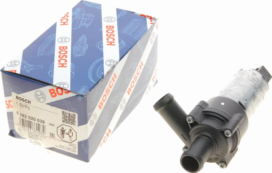 BOSCH 0 392 020 039 - Додатковий водяний насос avtolavka.club