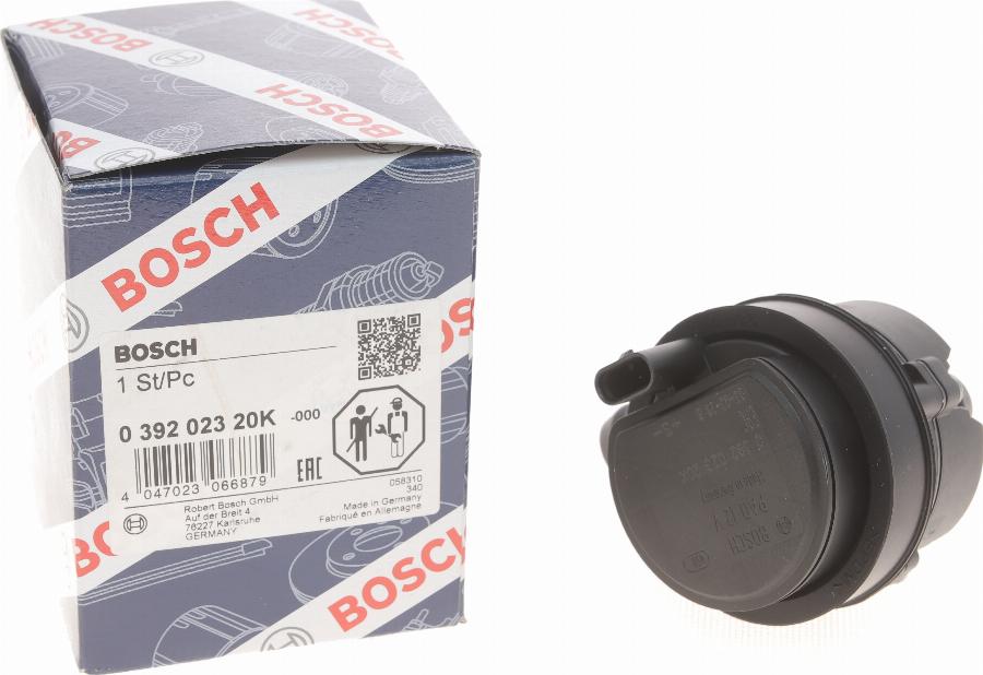 BOSCH 0 392 023 20K - Додатковий водяний насос avtolavka.club