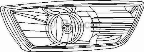 BOSCH 0 305 081 004 - Противотуманная фара avtolavka.club