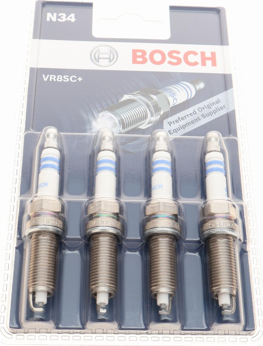 BOSCH 0 242 129 800 - Свічка запалювання avtolavka.club