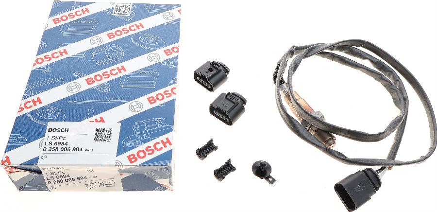 BOSCH 0 258 006 984 - Лямбда-зонд, датчик кисню avtolavka.club