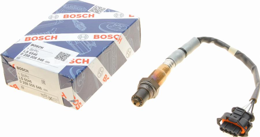 BOSCH 0 258 006 546 - Лямбда-зонд, датчик кисню avtolavka.club