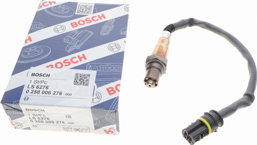 BOSCH 0 258 006 276 - Лямбда-зонд, датчик кисню avtolavka.club