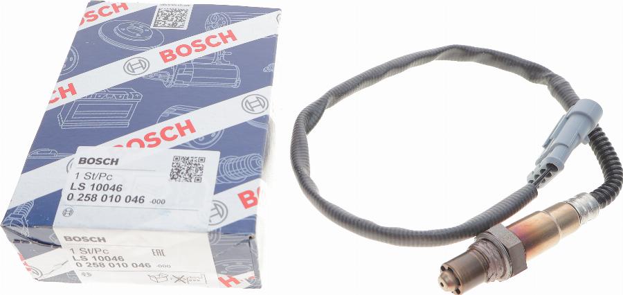 BOSCH 0 258 010 046 - Лямбда-зонд, датчик кисню avtolavka.club