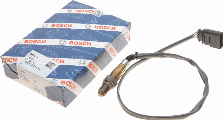 BOSCH 0 258 010 034 - Лямбда-зонд, датчик кисню avtolavka.club