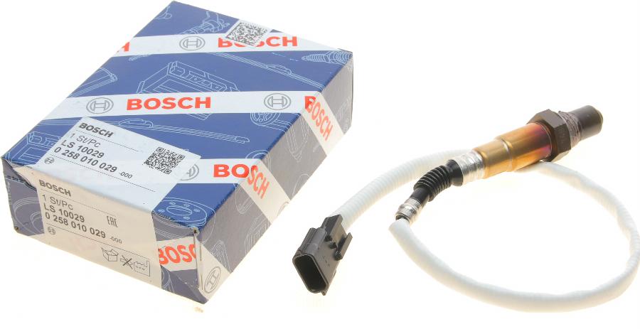 BOSCH 0 258 010 029 - Лямбда-зонд, датчик кисню avtolavka.club